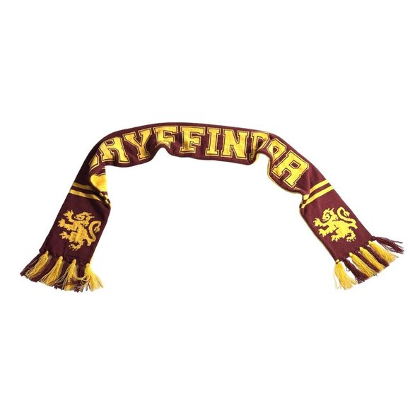 Harry Potter Gryffindor Reversible Scarf with Fringe‎ Acrylic Washable Cosplay - Picture 11 of 12